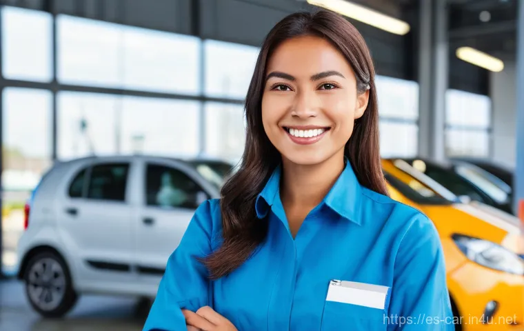 자동차정비사로서 해외 취업 도전하기 - **Prompt:** A determined and studious young mechanic, looking slightly ethnically ambiguous to repre...